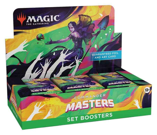 Magic the Gathering Commander Masters Set-Booster Display (24) englisch - Smalltinytoystore