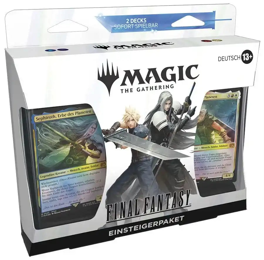 Magic the Gathering Final Fantasy Einsteigerpaket 2024 Display (12) deutsch - Smalltinytoystore