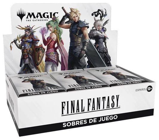 Magic the Gathering Final Fantasy Play-Booster Display (30) spanisch - Smalltinytoystore