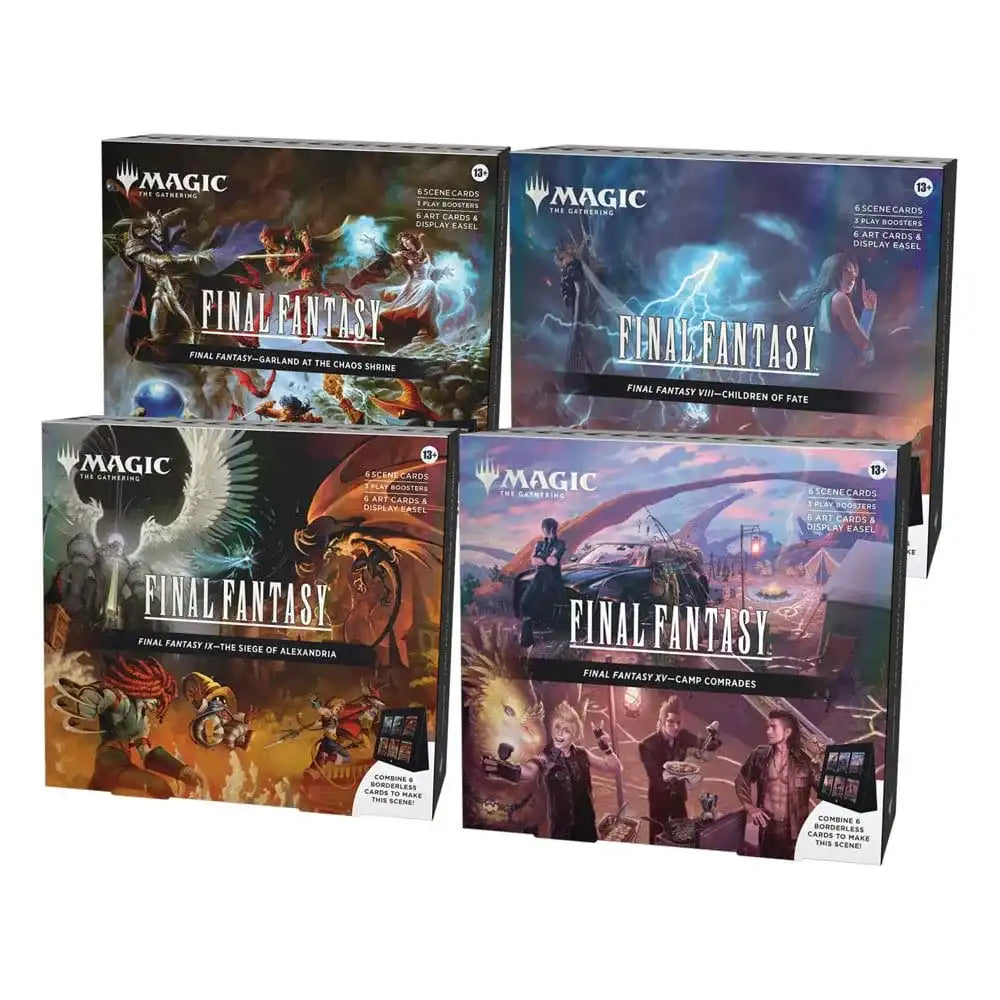 Magic the Gathering Final Fantasy Szenenboxen Display (4) englisch