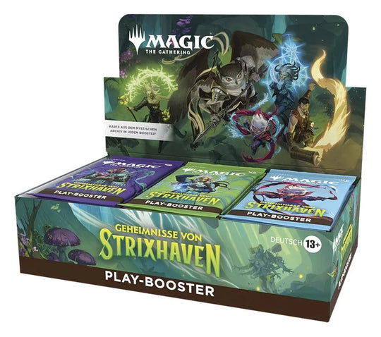 Magic the Gathering Geheimnisse von Strixhaven Play-Booster Display (30) deutsch