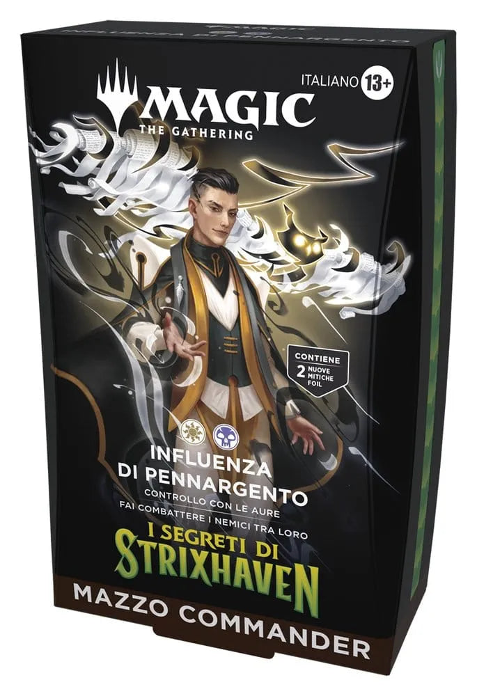 Magic the Gathering I Segreti di Strixhaven Commander Decks Umkarton (5) italienisch