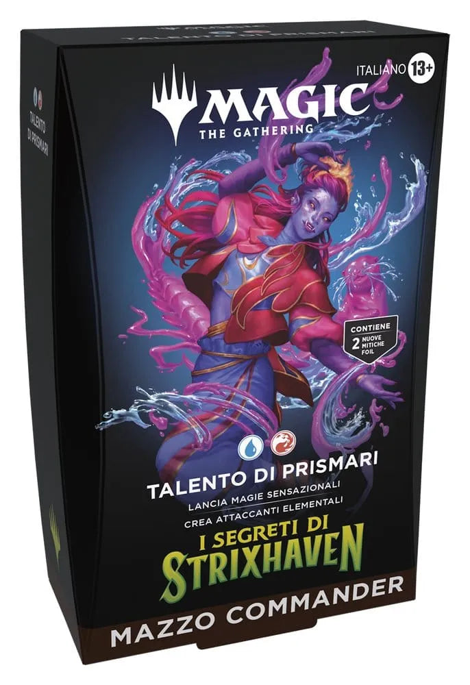 Magic the Gathering I Segreti di Strixhaven Commander Decks Umkarton (5) italienisch