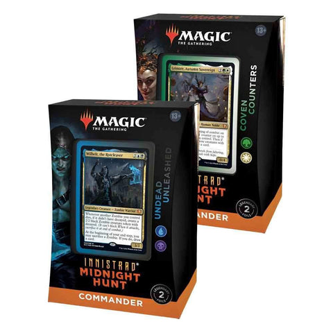 Magic the Gathering Innistrad: Midnight Hunt Commander-Decks Display (4) englisch - Smalltinytoystore