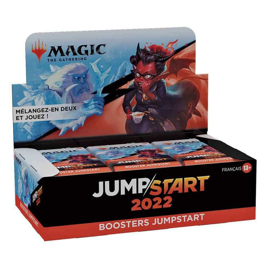 Magic the Gathering Jumpstart 2022 Draft-Booster Display (24) französisch - Smalltinytoystore