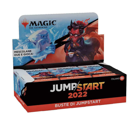 Magic the Gathering Jumpstart 2022 Draft-Booster Display (24) italienisch - Smalltinytoystore