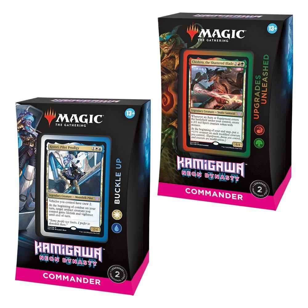 Magic the Gathering Kamigawa: Neon Dynasty Commander-Decks Display (4) englisch - Smalltinytoystore