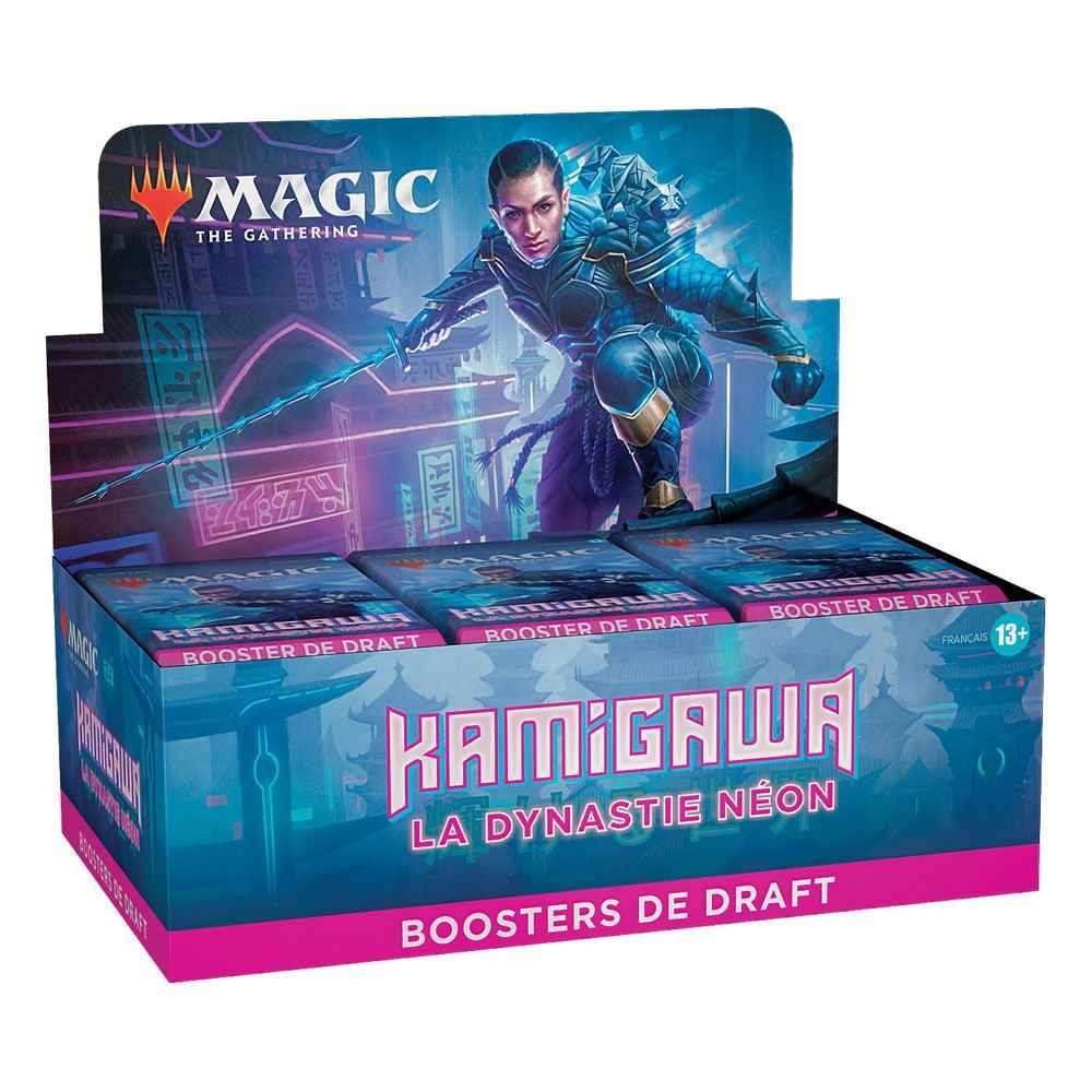 Magic the Gathering Kamigawa: Neon Dynasty Draft-Booster Display (36) französisch - Smalltinytoystore