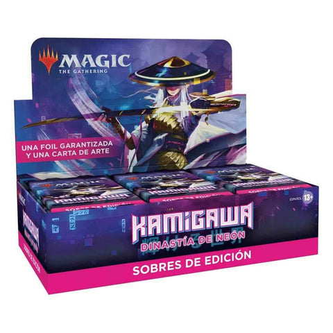 Magic the Gathering Kamigawa: Neon Dynasty Set-Booster Display (30) spanisch - Smalltinytoystore