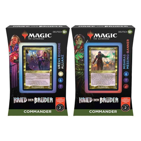 Magic the Gathering Krieg der Brüder Commander-Decks Display (4) deutsch - Smalltinytoystore