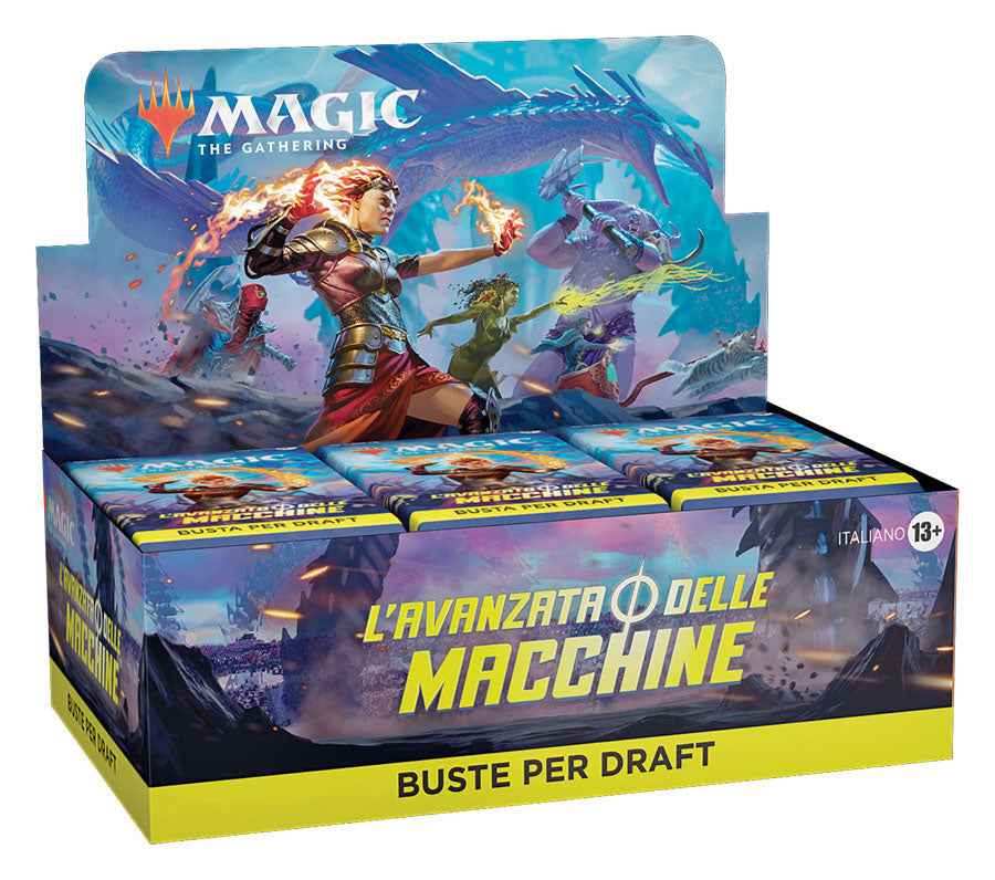 Magic the Gathering L'Avanzata delle Macchine Draft-Booster Display (36) italienisch - Smalltinytoystore