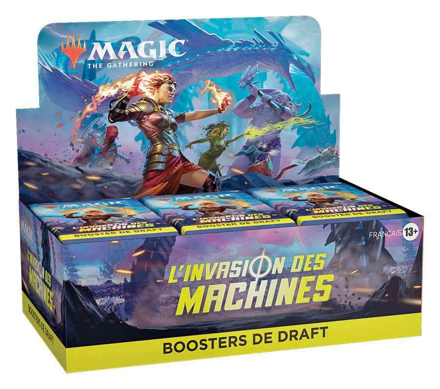 Magic the Gathering L'invasion des machines Draft-Booster Display (36) französisch - Smalltinytoystore