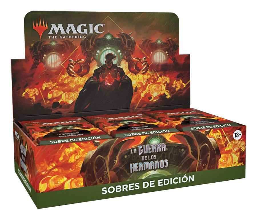 Magic the Gathering La Guerra de los Hermanos Set-Booster Display (30) spanisch - Smalltinytoystore