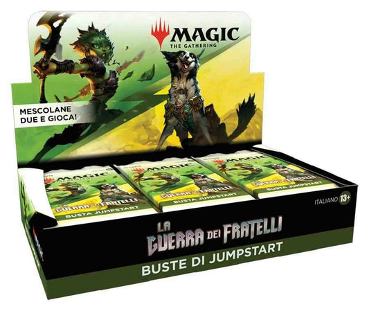 Magic the Gathering La Guerra dei Fratelli Jumpstart-Booster Display (18) italienisch - Smalltinytoystore