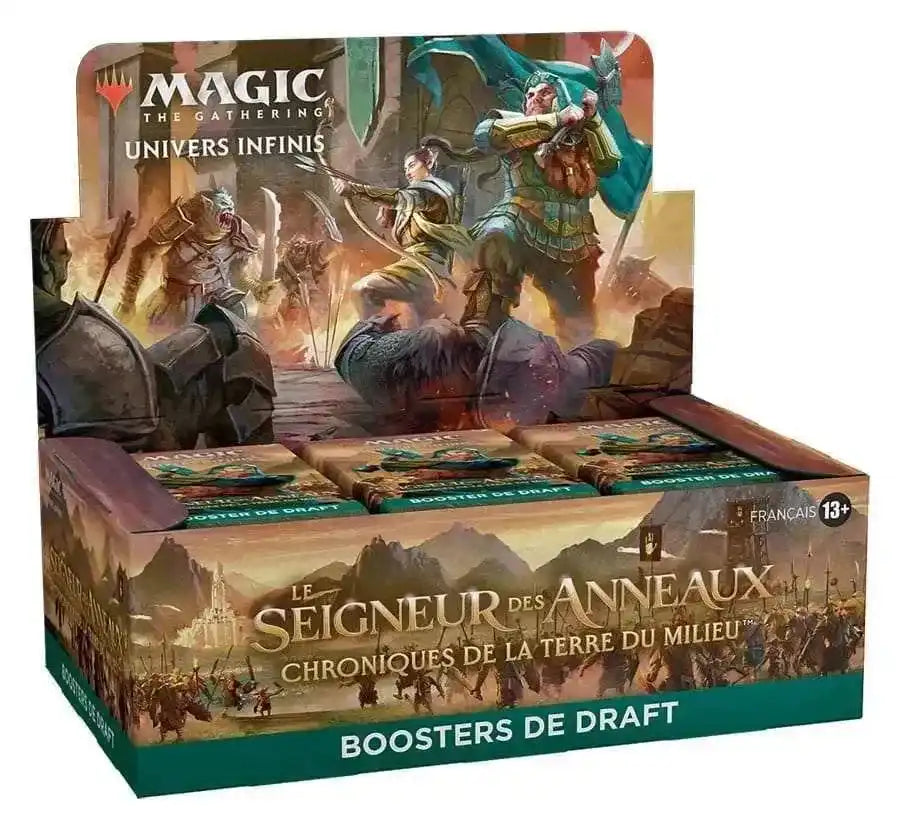 Magic the Gathering Le Seigneur des Anneaux : chroniques de la Terre du Milieu Draft-Booster Display (36) französisch - Smalltinytoystore