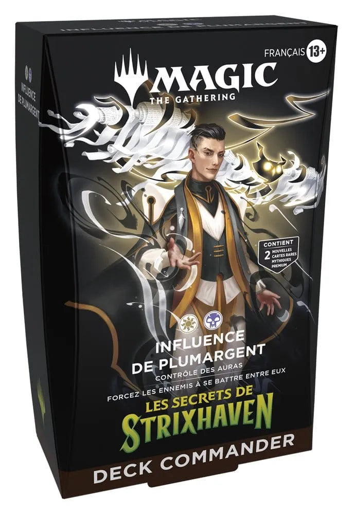 Magic the Gathering Les secrets de Strixhaven Commander Decks Umkarton (5) französisch