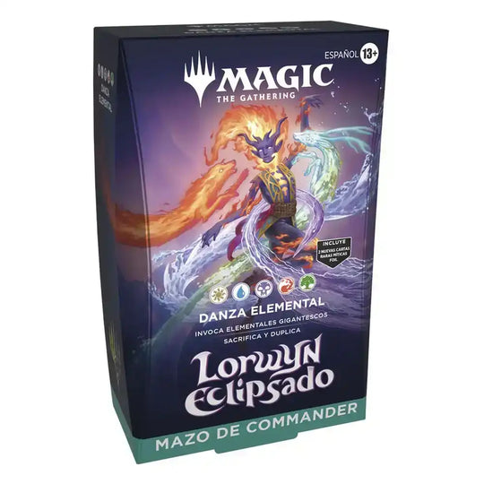 Magic the Gathering Lorwyn eclipsado Commander-Decks Display (4) spanisch