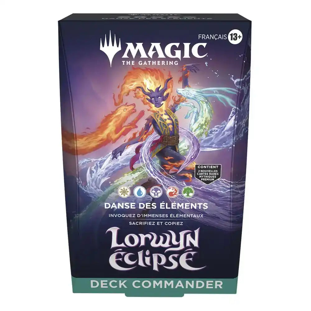 Magic the Gathering Lorwyn éclipsé Commander-Decks Display (4) französisch