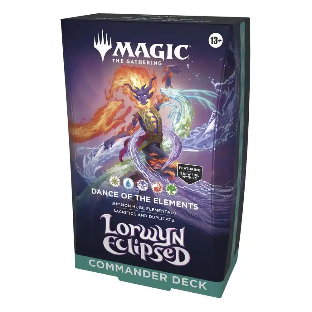 Magic the Gathering Lorwyn Eclipsed Commander-Decks Display (4) englisch