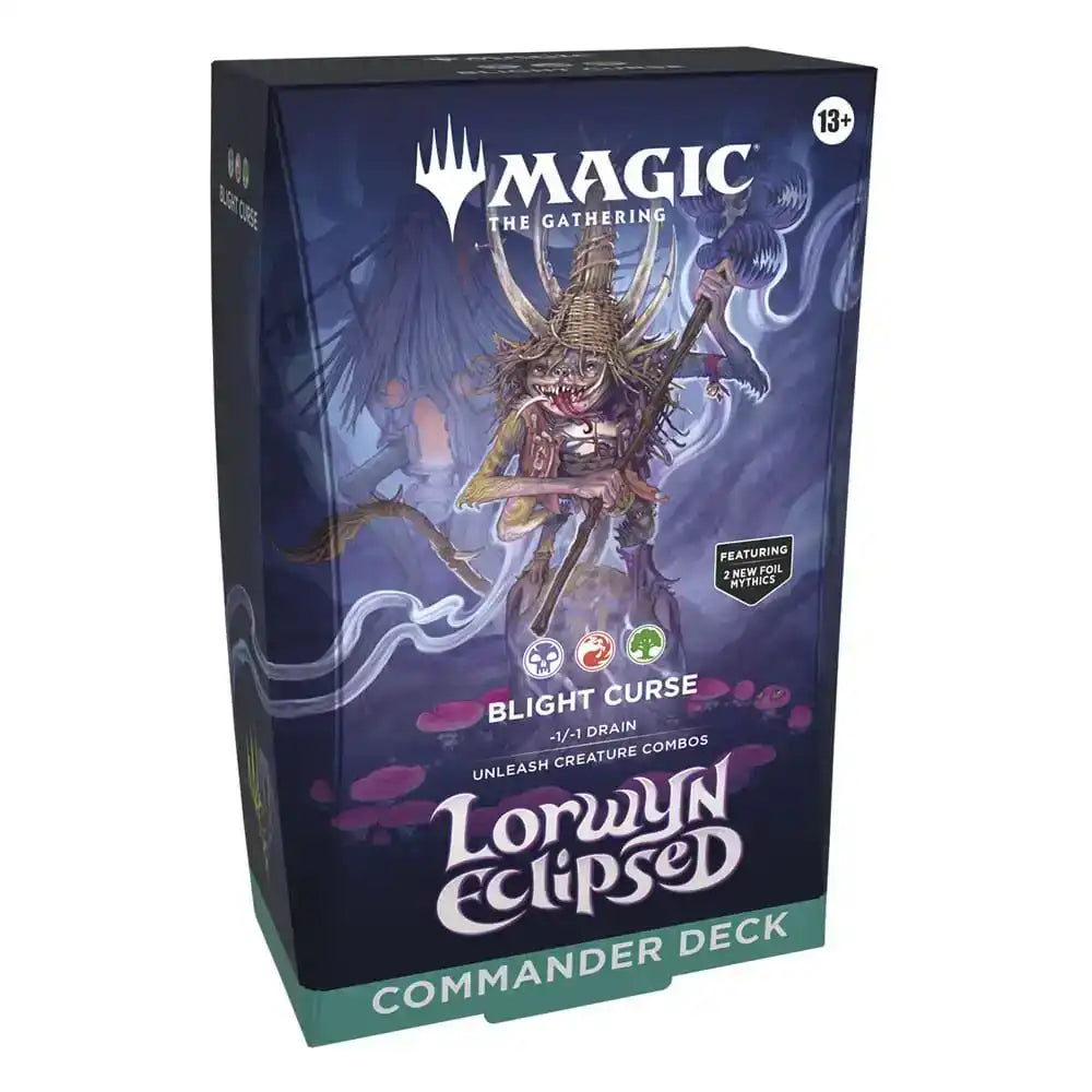 Magic the Gathering Lorwyn Eclipsed Commander-Decks Display (4) englisch