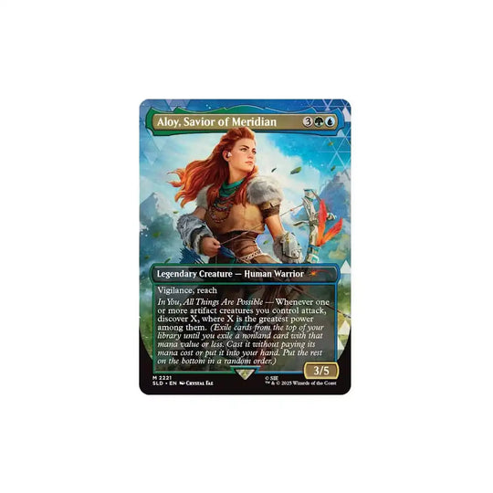 Magic the Gathering Secret Lair x PlayStation: Horizon: Into the Forbidden West englisch