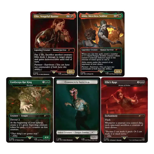 Magic the Gathering Secret Lair x PlayStation: The Last of Us Part II englisch