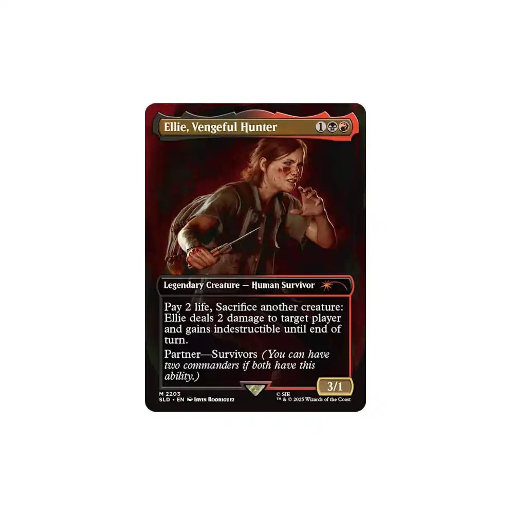 Magic the Gathering Secret Lair x PlayStation: The Last of Us Part II englisch
