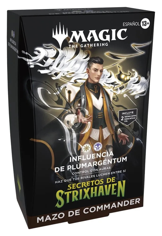 Magic the Gathering Secretos de Strixhaven Commander Decks Umkarton (5) spanisch