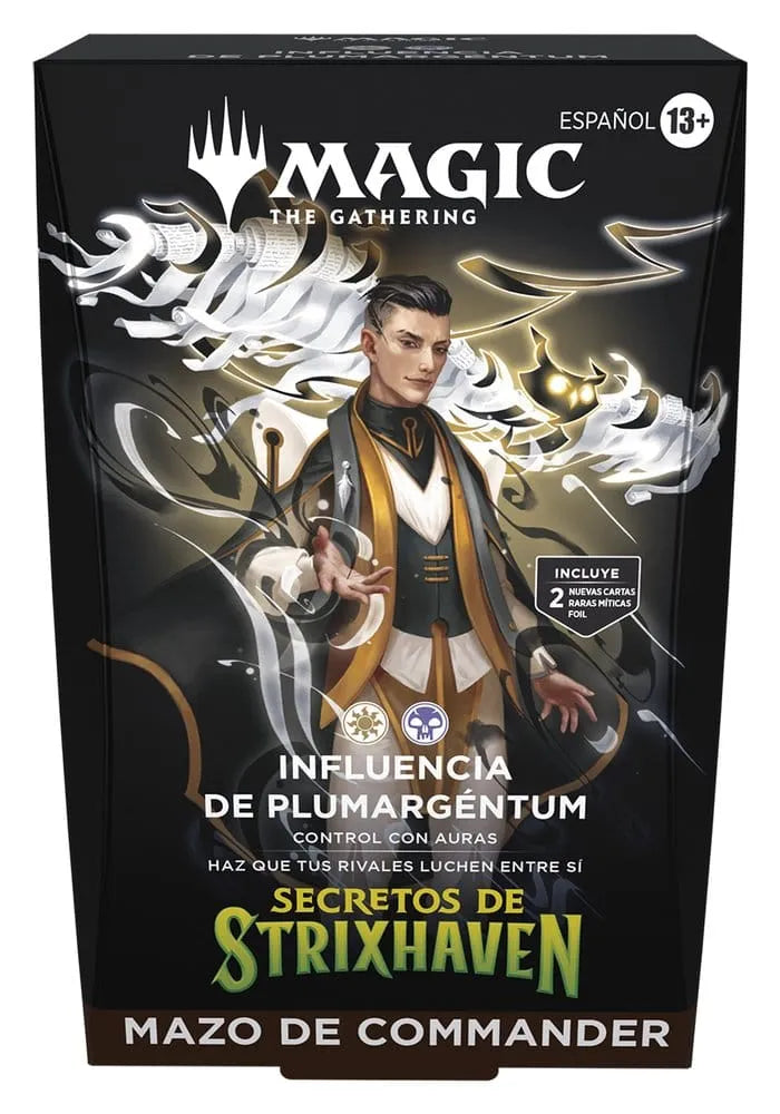 Magic the Gathering Secretos de Strixhaven Commander Decks Umkarton (5) spanisch