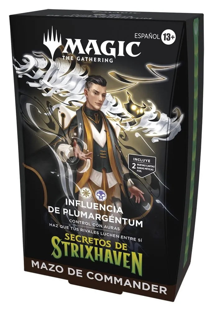 Magic the Gathering Secretos de Strixhaven Commander Decks Umkarton (5) spanisch
