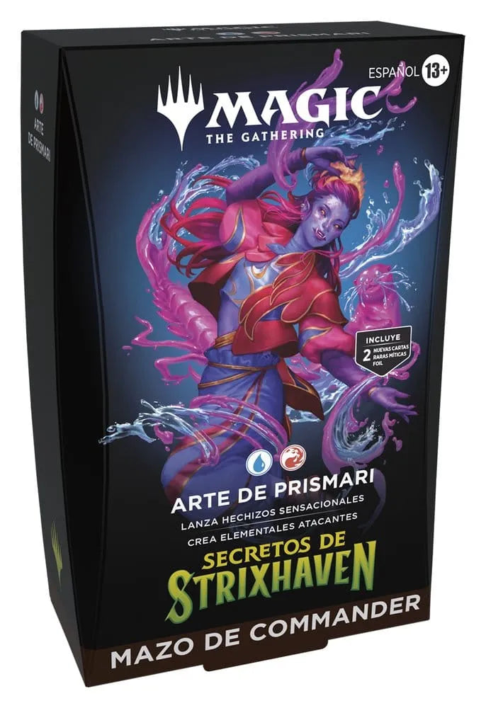 Magic the Gathering Secretos de Strixhaven Commander Decks Umkarton (5) spanisch