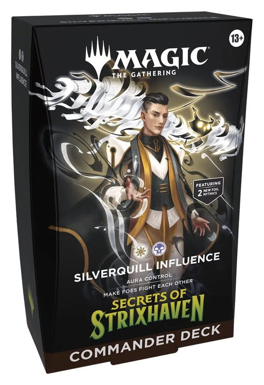 Magic the Gathering Secrets of Strixhaven Commander Decks Umkarton (5) englisch
