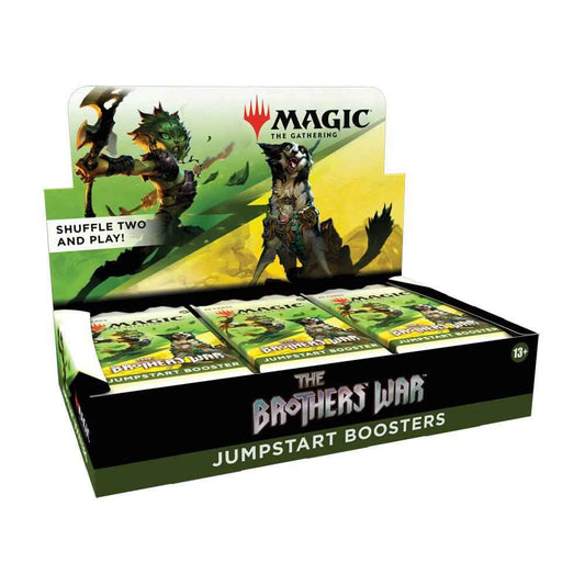 Magic the Gathering The Brothers' War Jumpstart-Booster Display (18) englisch - Smalltinytoystore