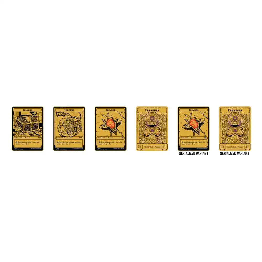 Magic: The Gathering Token Blind Box Mystery Treasure Token Sortiment (10)