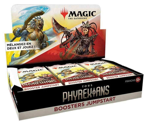 Magic the Gathering Tous Phyrexians Jumpstart-Booster Display (18) französisch - Smalltinytoystore