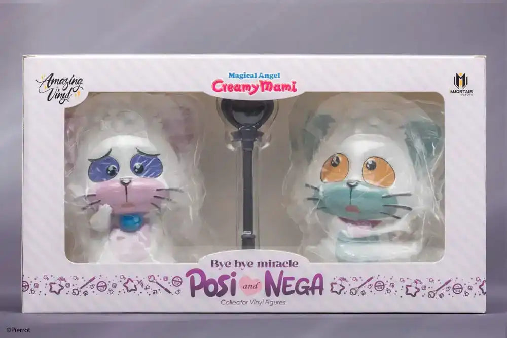 Magical Angel Creamy Mami Statue 1:1 Amazing Vinyl Posi und Nega 14 cm