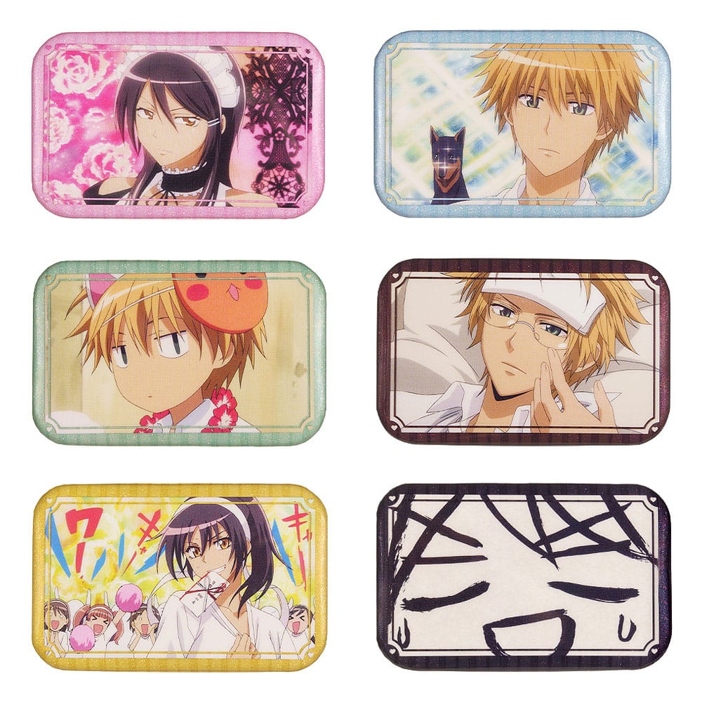 Maid Sama! Ansteck-Buttons 6 cm Sortiment (6) - Smalltinytoystore