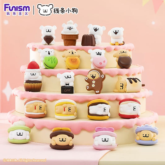 Maltese Sweet Box Series Minifiguren 3er-Pack Puppy Face 10 cm Display (6) - Smalltinytoystore