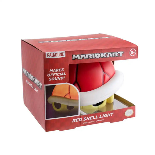 Mario Kart Leuchte mit Sound Red Shell 12 cm - Smalltinytoystore