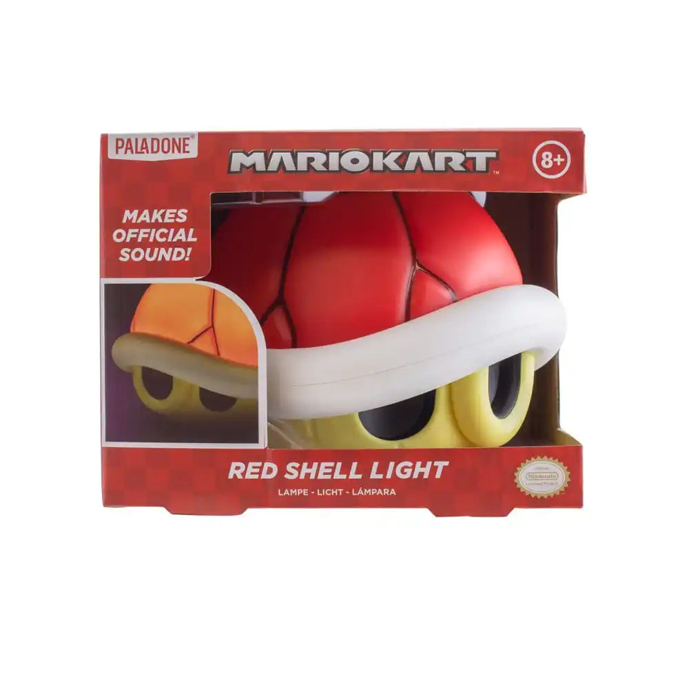 Mario Kart Leuchte mit Sound Red Shell 12 cm - Smalltinytoystore