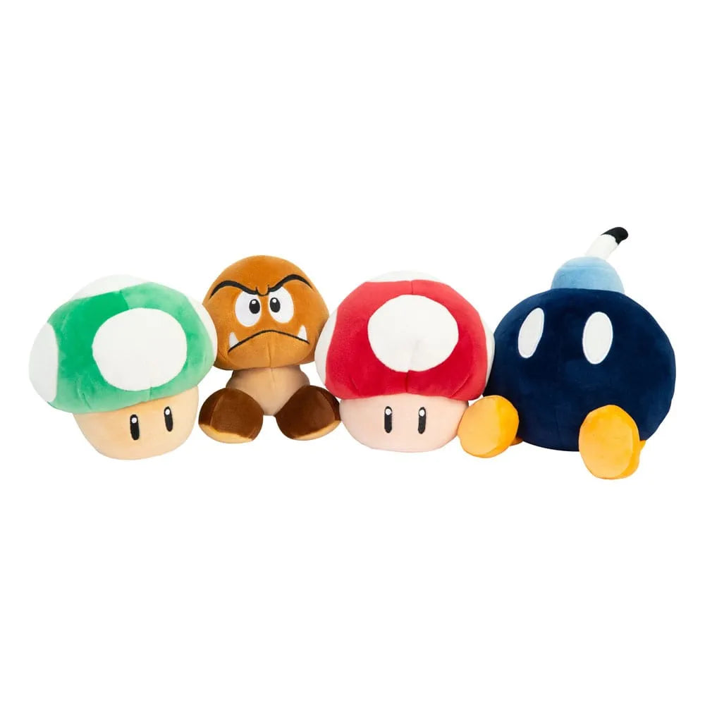 Mario Kart Mocchi-Mocchi Plüschfiguren Set 1 15 cm Sortiment (5) - Smalltinytoystore