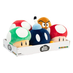 Mario Kart Mocchi-Mocchi Plüschfiguren Set 1 15 cm Sortiment (5) - Smalltinytoystore