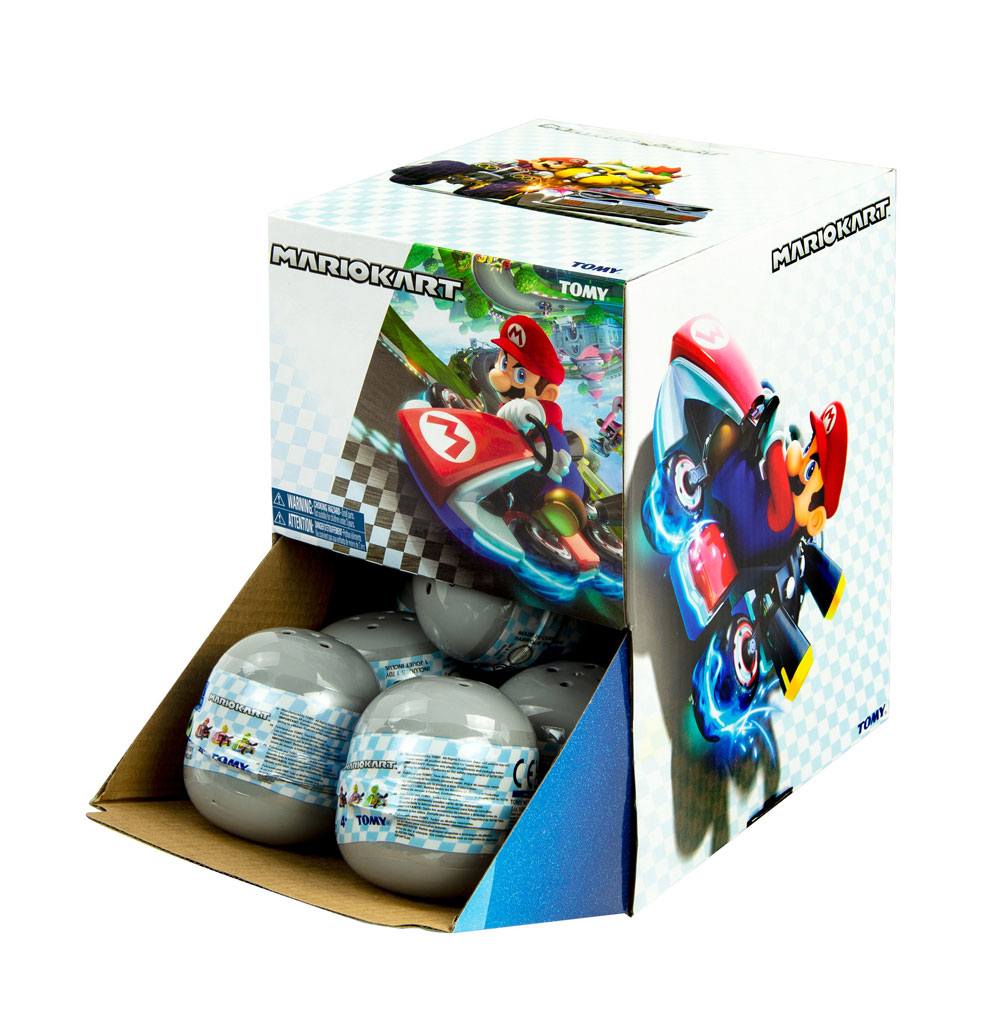 Mario Kart Rückzug-Autos Mystery Pack Display (12) - Smalltinytoystore