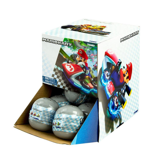 Mario Kart Rückzug-Autos Mystery Pack Display (12) - Smalltinytoystore