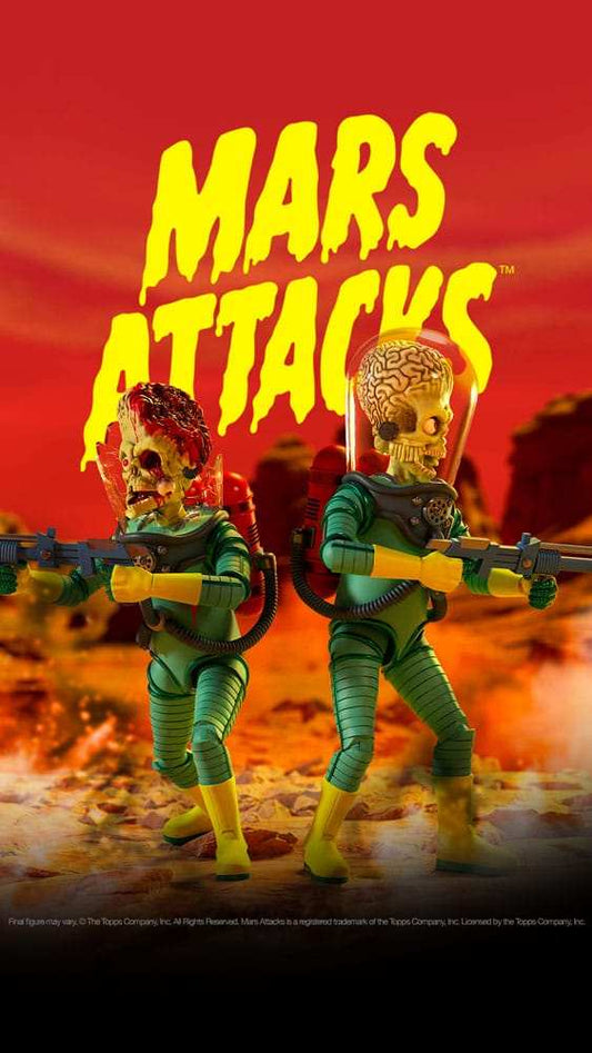 Mars Attacks Ultimates Actionfigur Martian Wave 1 18 cm - Smalltinytoystore