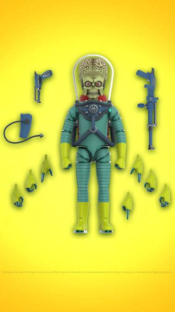 Mars Attacks Ultimates Actionfigur Martian Wave 1 18 cm - Smalltinytoystore