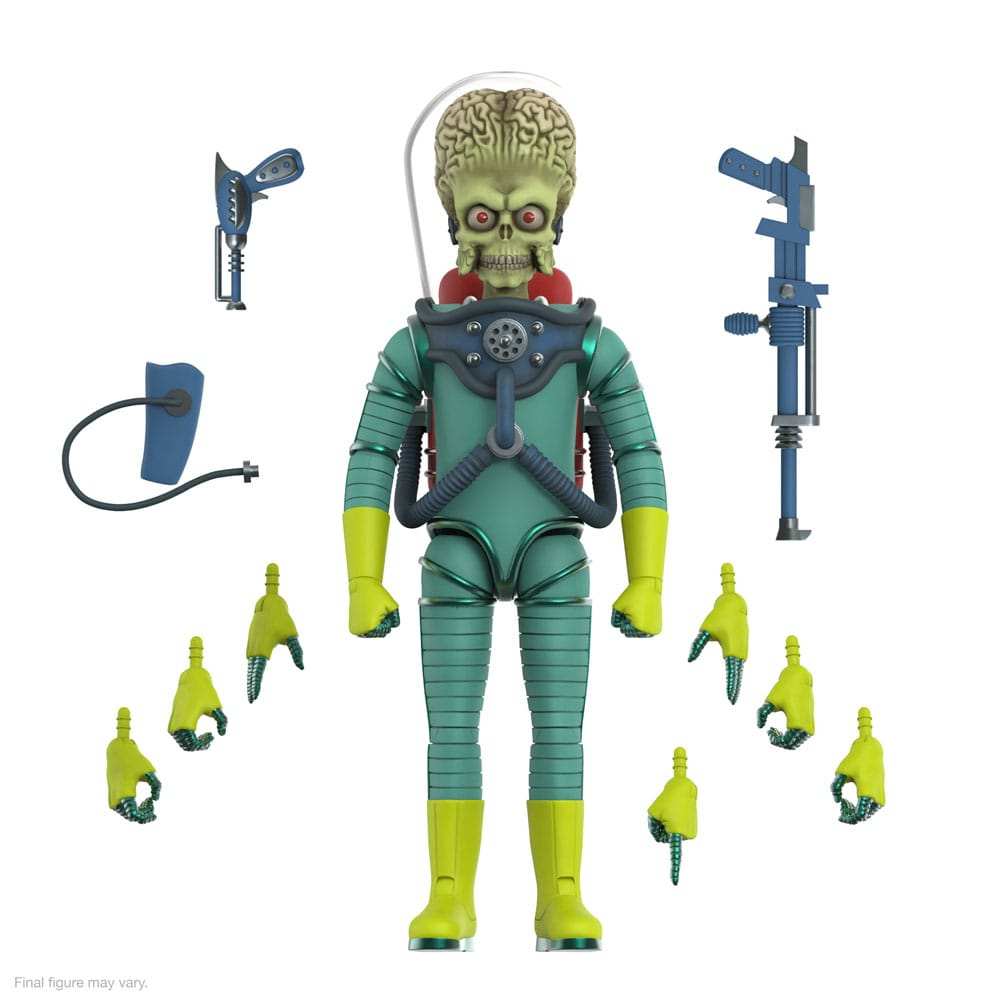 Mars Attacks Ultimates Actionfigur Martian Wave 1 18 cm - Smalltinytoystore