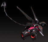 Martian Successor Nadesico: The Motion Picture - Prince of Darkness Moderoid Plastic Model Kit Black Sarena 19 cm - Smalltinytoystore