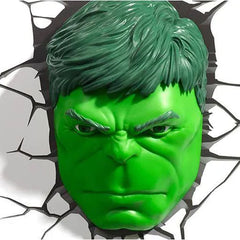 Marvel 3D LED Leuchte Hulk Face 3D - Smalltinytoystore