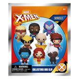 Marvel 3D PVC-Taschenanhänger X-men Classic Series 2 Display (24) - Smalltinytoystore